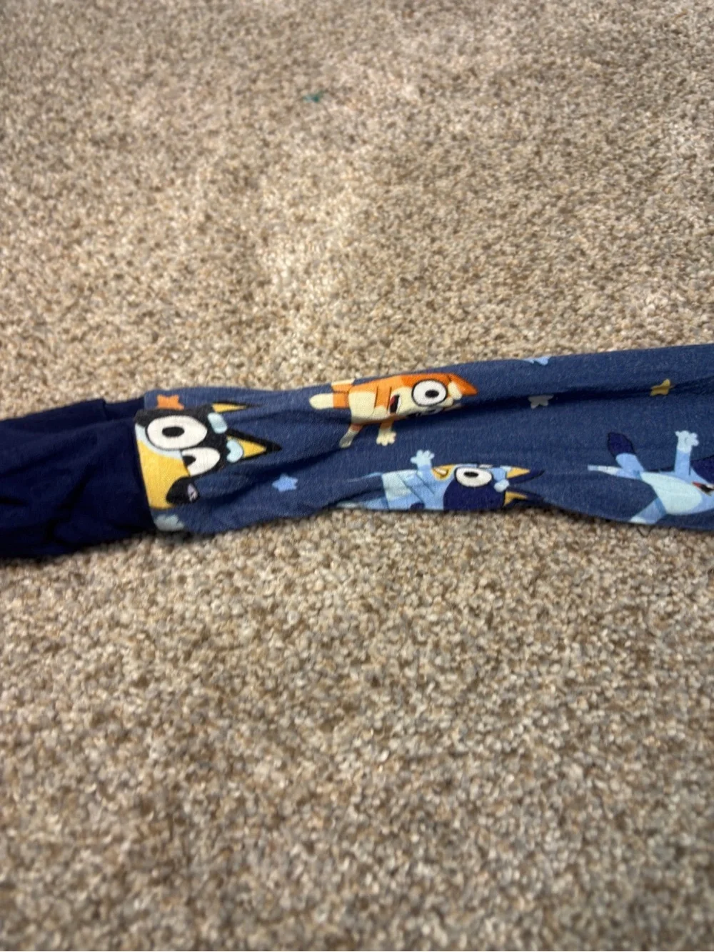 Little Sleepies Bluey Bamboo Zippy Pajamas One Piece Blue Size 6-12 months